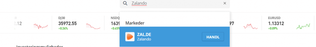 zalando aktier